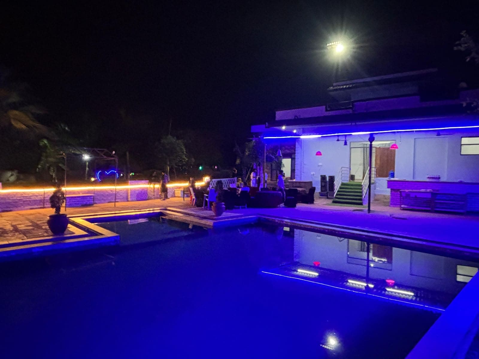 Poolside